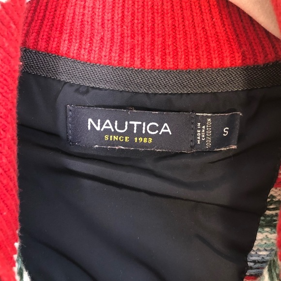 Nautica sweater quarter zip long sleeve small - Picture 4 of 9
